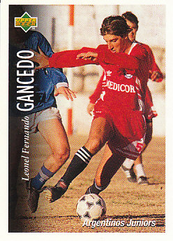 Leonel Fernando Gancedo Argentinos Juniors 1995 Upper Deck Futbol Argentina #102